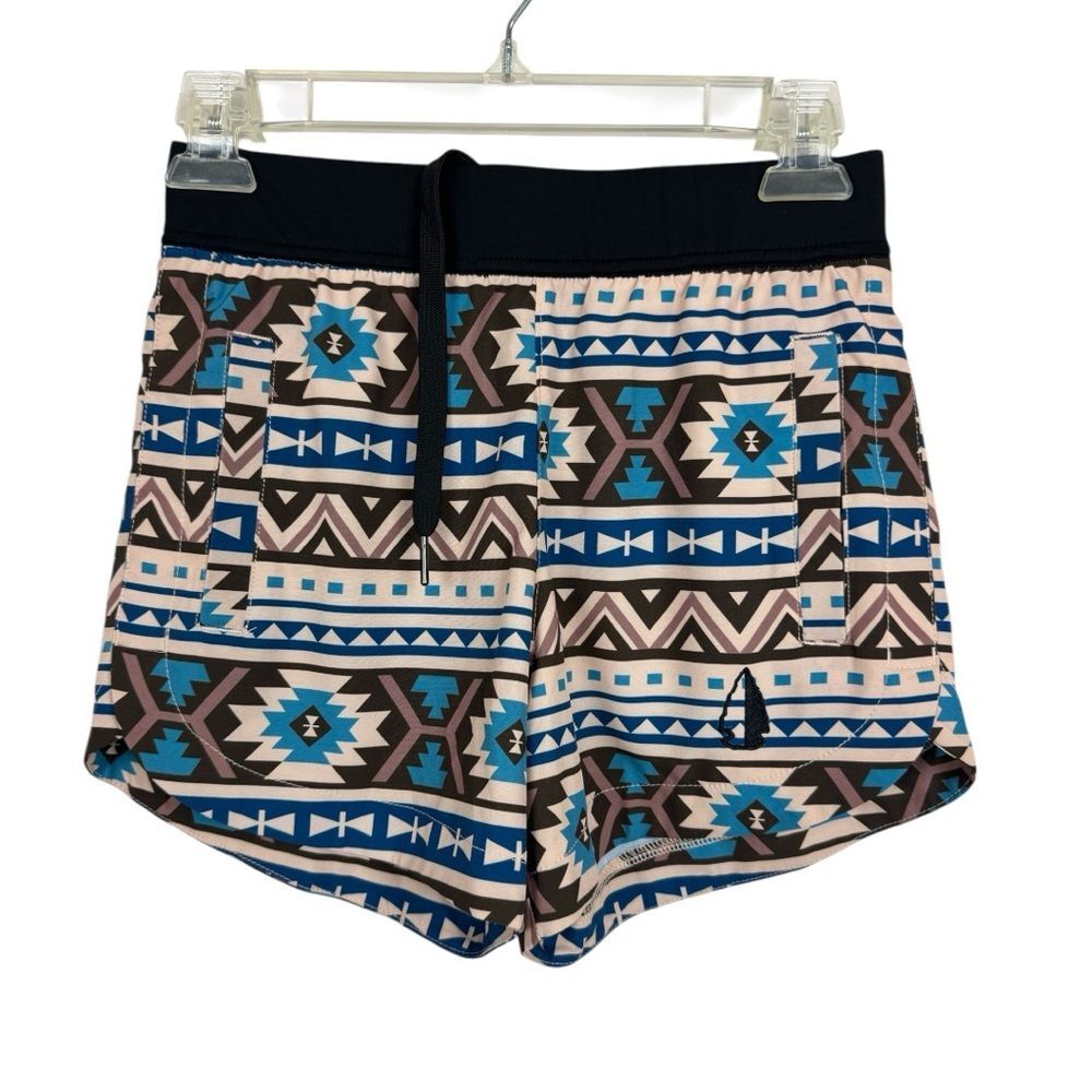 🥑5/$25 Tachuntfish THF Shorts Aztec Southwestern Elastic Waist Women XS